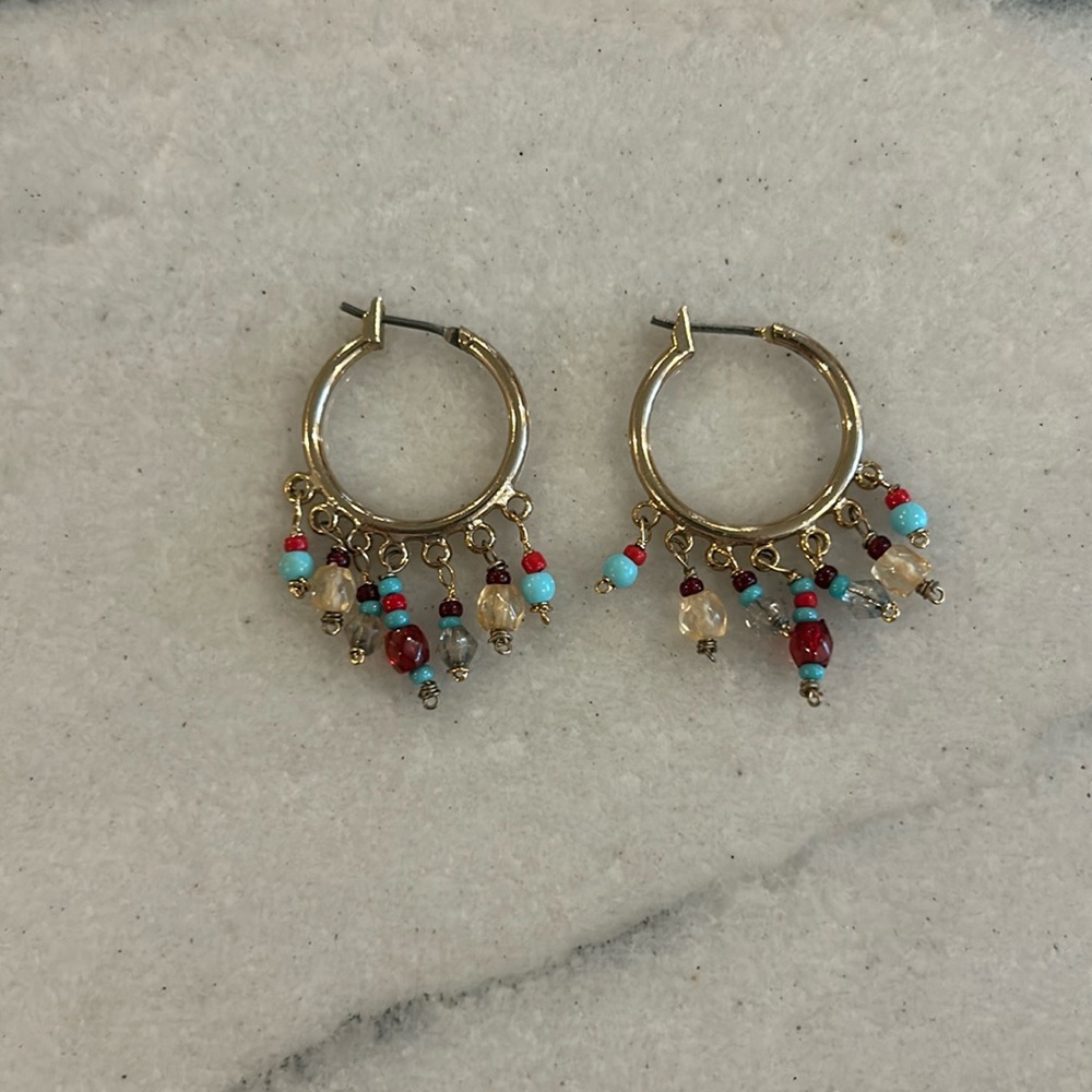 Aztec Hanging Earrings